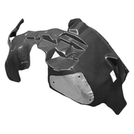 Sherman Parts Right Hand Fender Splash Shield for 2007-2017 Wrangler SHE023-24R